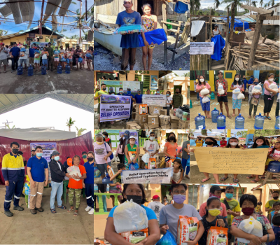 PFI and partners embark on relief efforts for Typhoon Odette victims in Southern Leyte